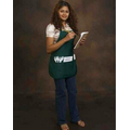 Medium Length Bib Apron with Adjustable Neck Strap & 3 Front Pockets